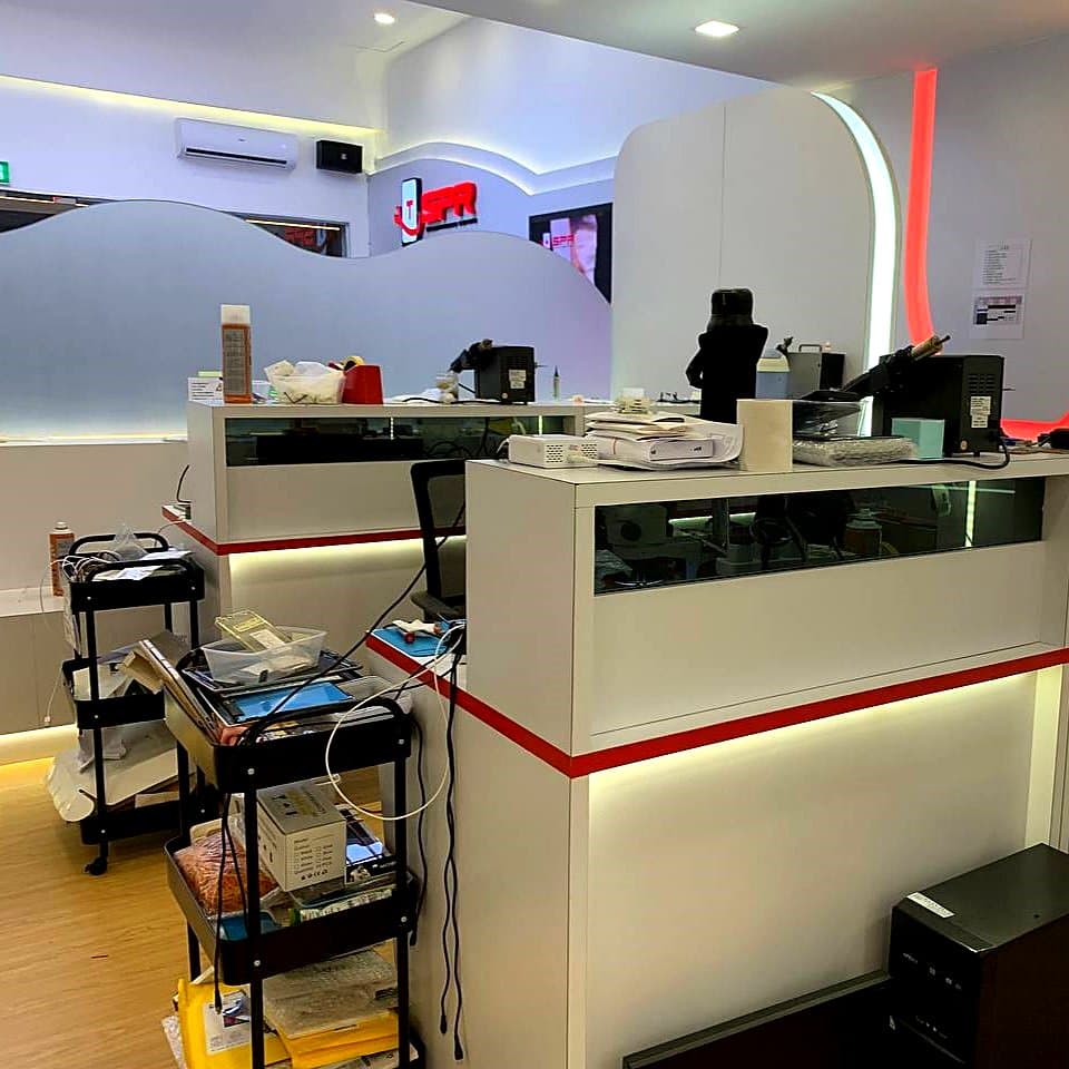 Group session in the training room